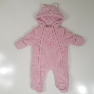Okie Dokie Cat Snowsuit Size 6 Months